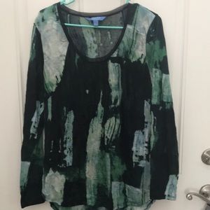 Simply Vera long sleeved loose fitting tee - L